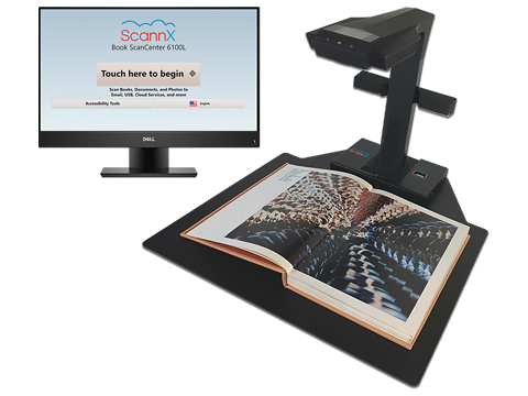 Overhead Scanner 1800 | The Library Book Scanner by ScannX